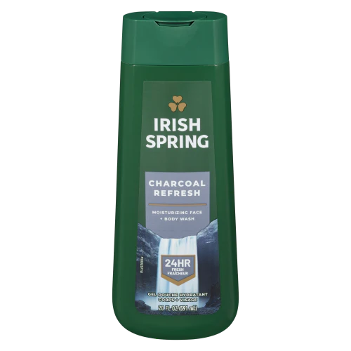 IRISH SPRING CHARCOAL GEL 532ML