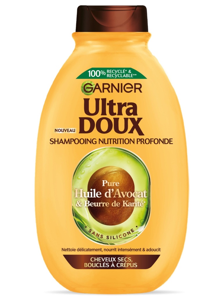 ULTRA DOUX SHAMPOOING AVOCAT 600ML