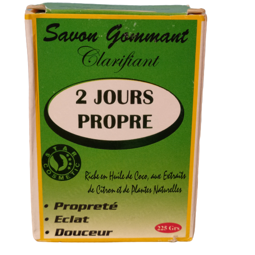 2 JOURS PROPRE CITRON 225grs