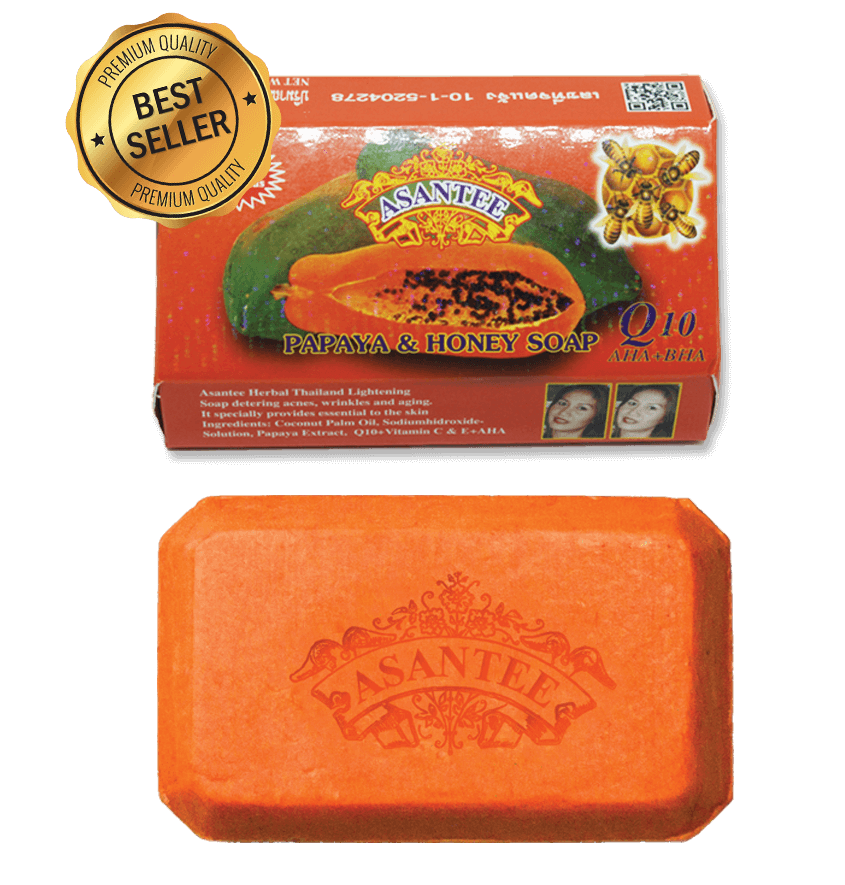 ASANTEE PAPAYA & HONEYSOAP