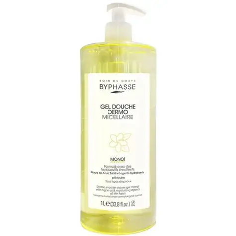 BYPHASSE MONOI DERMO GEL DOUCHE 1L