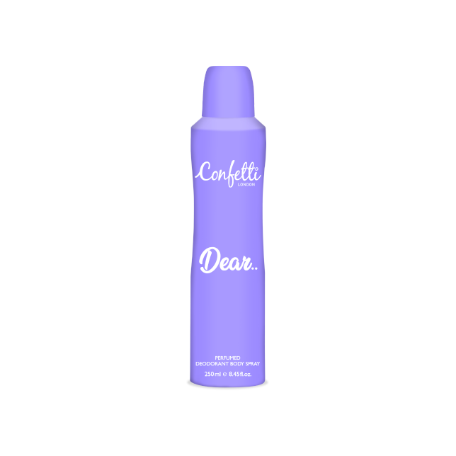 CONFETTI DEAR DEO SPRAY 250ML
