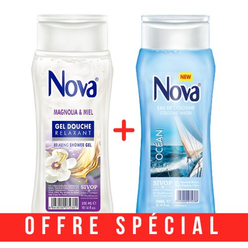 [000494] NOVA MAGNOLIA & MIEL ET HUILE DARGANT 750ML