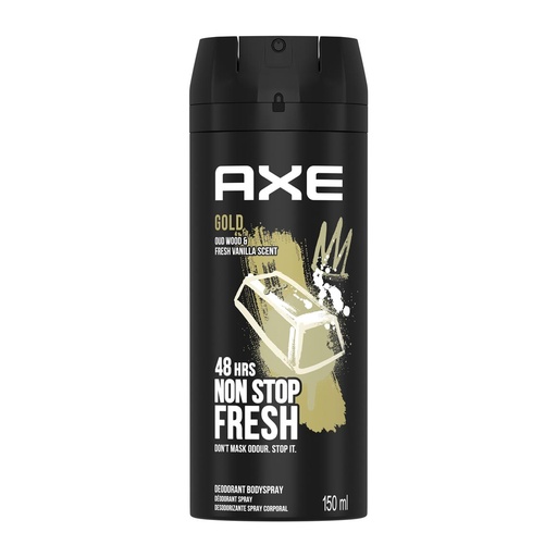 [004709] AXE GOLD 48H 150ML